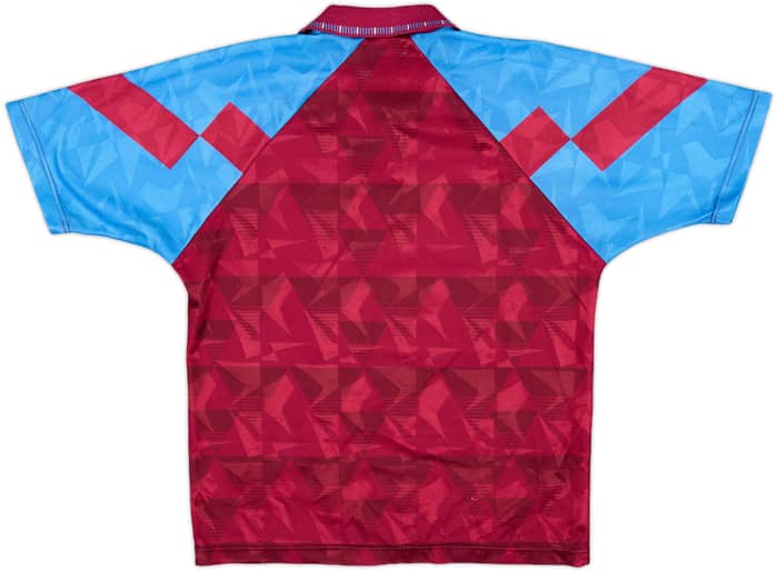 1990-92 Aston Villa Home Shirt - 8/10 - (L.Boys)