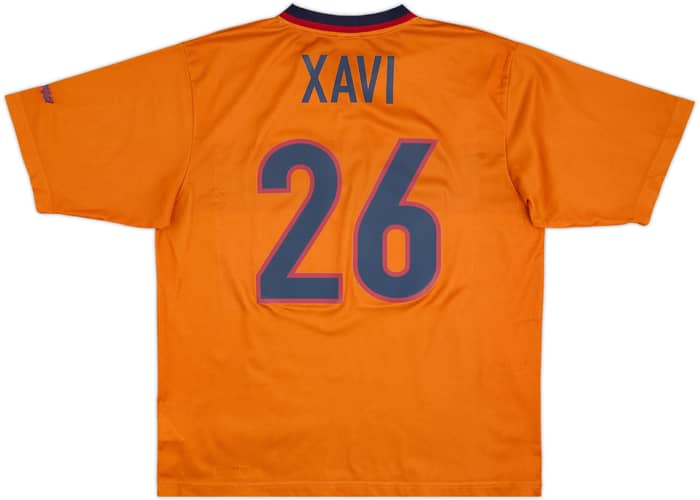 1998-00 Barcelona Basic Third Shirt Xavi #26 - 8/10 - (L)