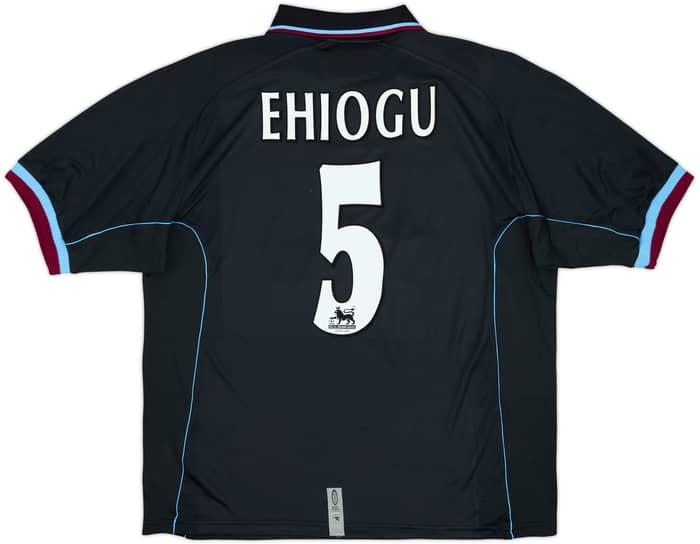 Camiseta de visitante del Aston Villa 2000-01 Ehiogu #5 - 8/10 - (L)
