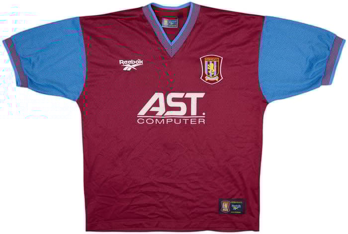 1997-98 Aston Villa Home Shirt Ehiogu #5 - 8/10 - (L)