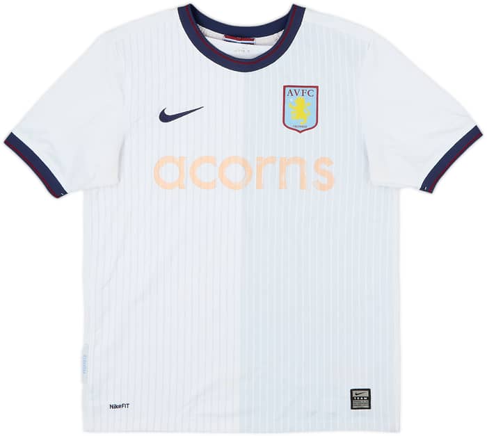 2009-10 Aston Villa Away Shirt - 4/10 - (L.Boys)