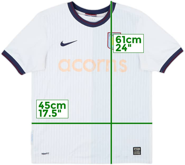 2009-10 Aston Villa Away Shirt - 4/10 - (L.Boys)