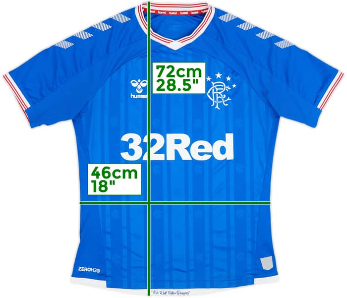 2019-20 Rangers Local Camiseta - 8/10 - (M)