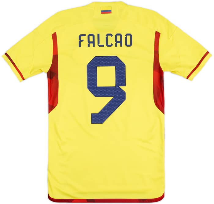 2022-23 Colombia Home Shirt Falcao #9 - 9/10 - (S)