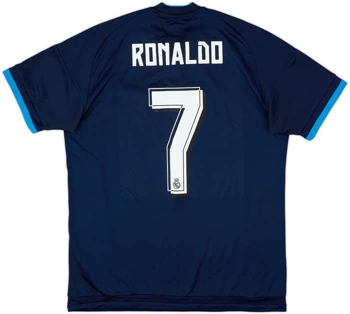 2015-16 Real Madrid Third Shirt Ronaldo #7 - 7/10 - (M)