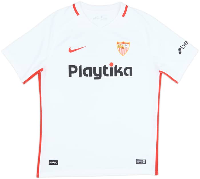 2018-19 Sevilla Home Shirt - 9/10 - (L)