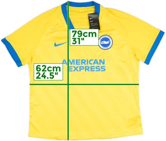 2020-21 Brighton Away Shirt (XXL)