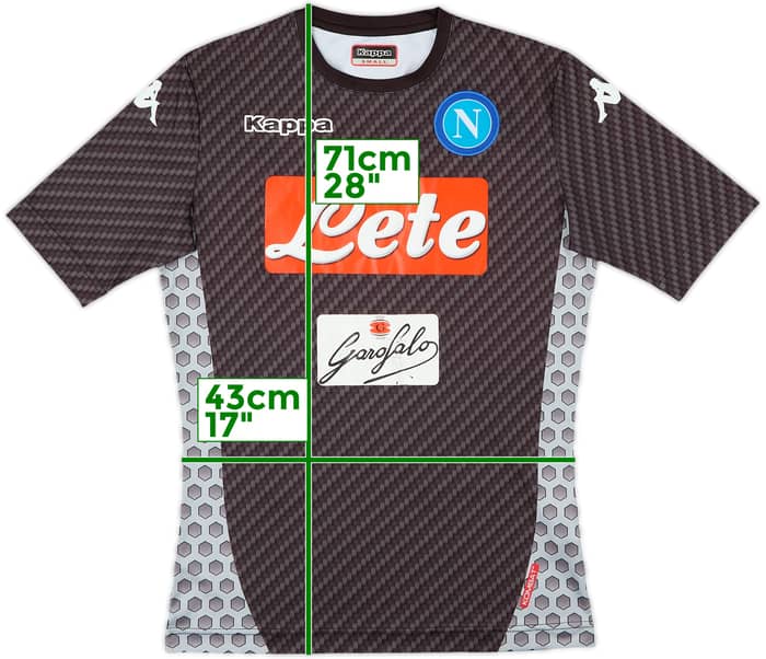 2017-18 Napoli Fourth Shirt - 7/10 - (S)
