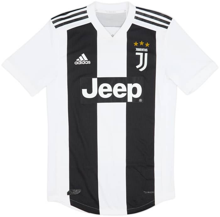 2018-19 Juventus Authentic Home Shirt Ronaldo #7 - 8/10 - (S)