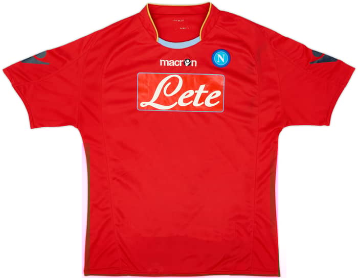 Camiseta de la tercera equipación del Napoli 2009-10 Lavezzi #7 - 6/10 - (M)