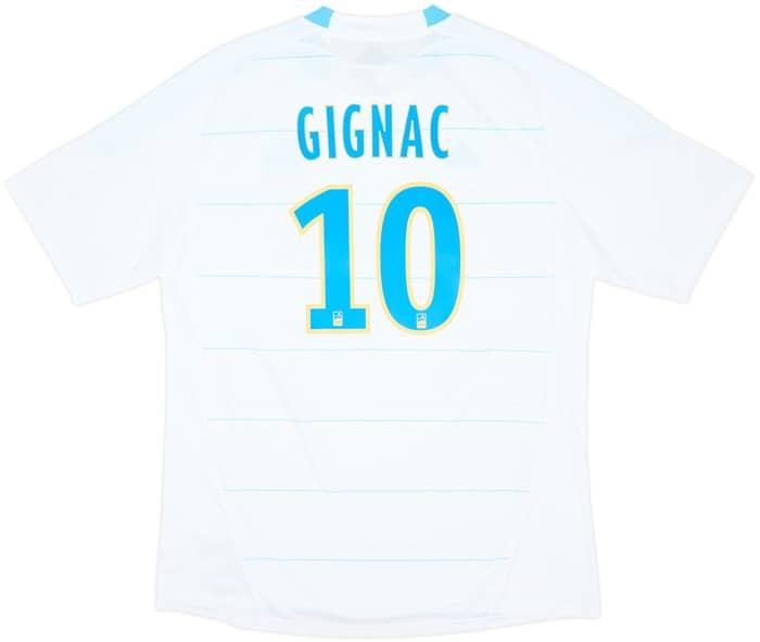 2010-11 Olympique Marseille Home Shirt Gignac #10 (XL)