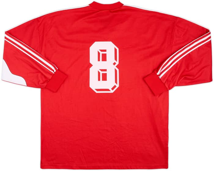 1991-92 FC Locarno Match Issue Home L/S Shirt #8