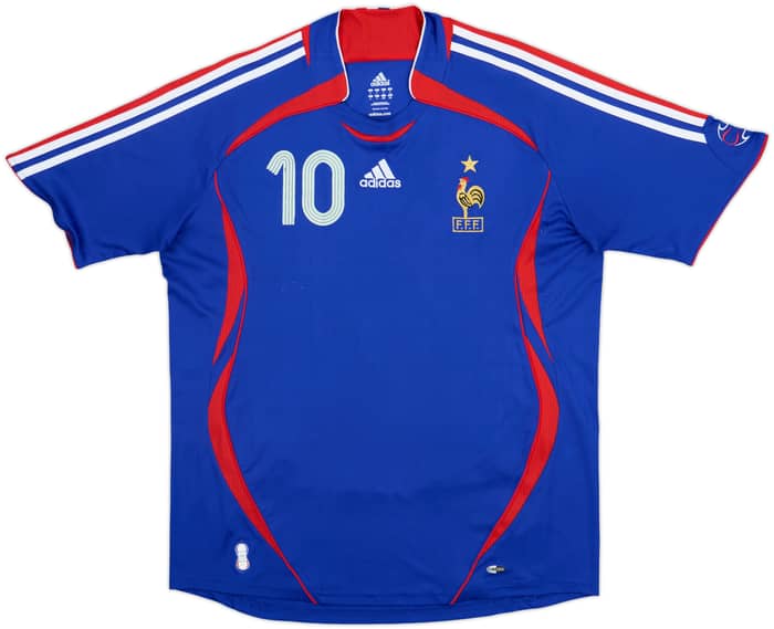 2006-07 France Home Shirt #10 - 5/10 - (L)