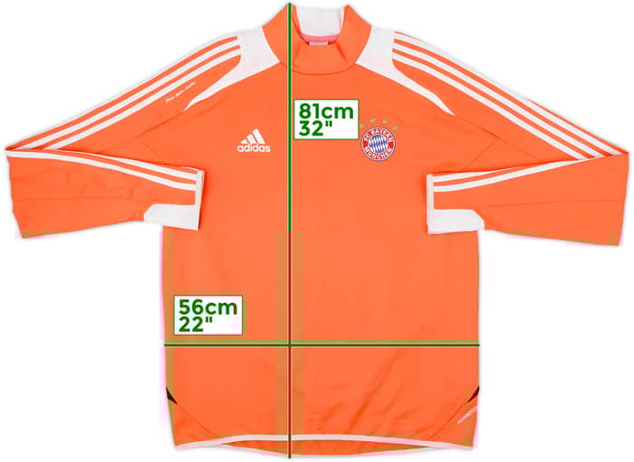 2012-13 Bayern Munich adidas Formotion 1/4 Zip Drill Top - 8/10 - (L)