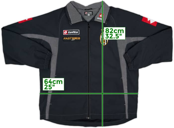 2002-03 Juventus Lotto Track Jacket - 8/10 - (XL)