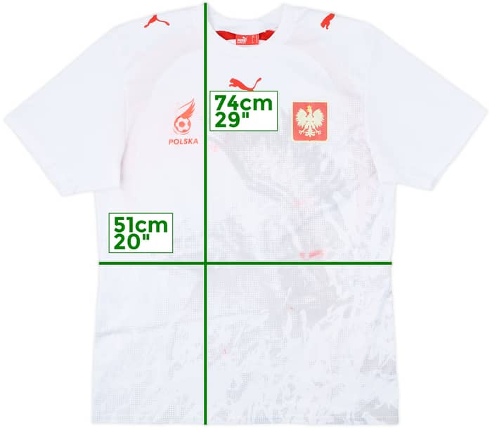 2006-08 Poland Home Shirt - 5/10 - (M)