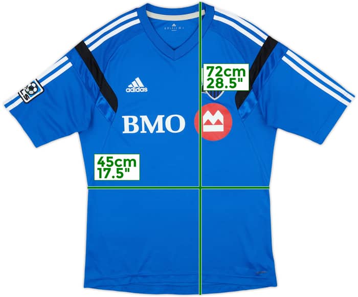 2014 Montreal Impact adizero Training Shirt - 9/10 - (M)