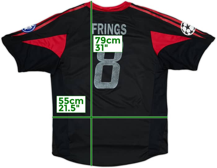 2004-05 Bayern Munich Third Shirt Frings #8 - 5/10 - (M)
