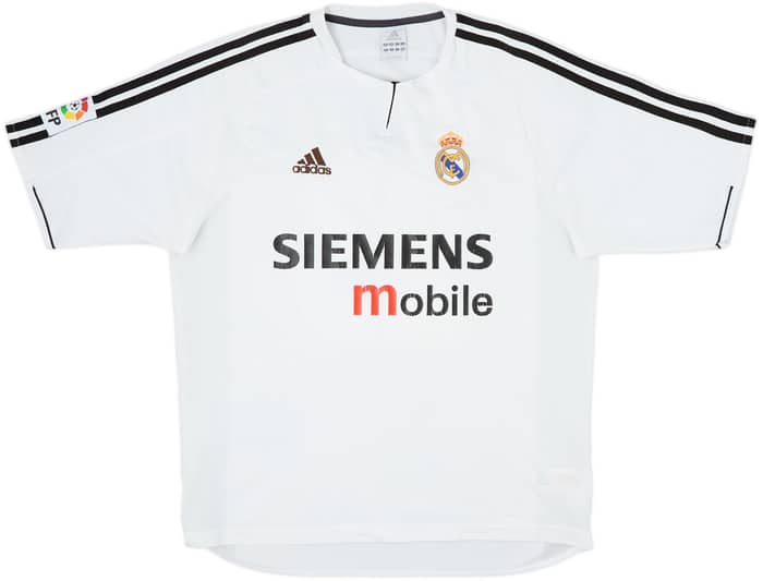 2003-04 Real Madrid Home Shirt Beckham #23 - 6/10 - (M)