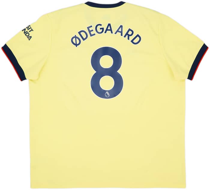 2021-22 Arsenal Away Shirt Odegaard #8 - 6/10 - (3XL)