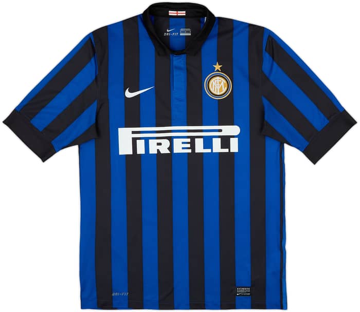 2011-12 Inter Milan Home Shirt Milito #22 - 8/10 - (M)