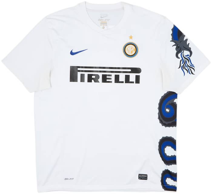 2010-11 Inter Milan Away Shirt Eto'o #9 - 8/10 - (XL)