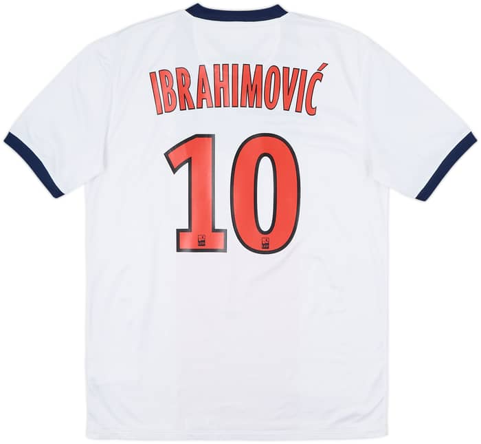 2013-14 Paris Saint-Germain Away Shirt Ibrahimovic #10 - 10/10 - (M)