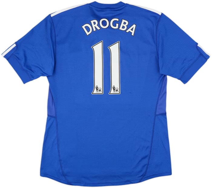 2009-10 Chelsea Home Shirt Drogba #11 - 8/10 - (M)