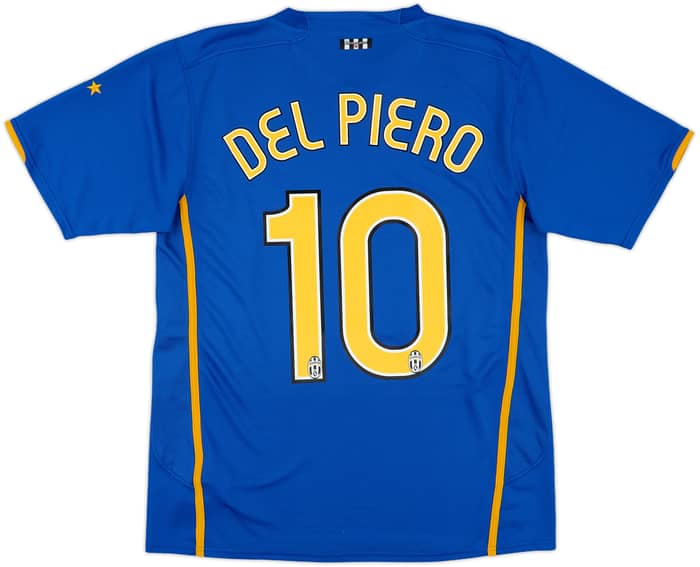 2007-08 Juventus Away Shirt Del Piero #10 - 8/10 - (M)