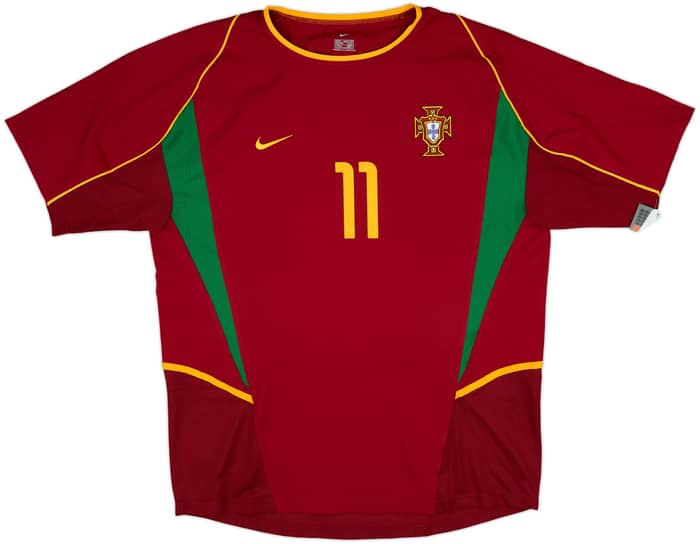 2002-04 Portugal Home Shirt C.Ronaldo #11 (L)