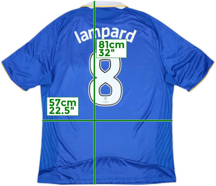 2008-09 Chelsea Home Shirt Lampard #8 - 8/10 - (XL)