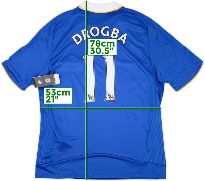2008-09 Chelsea Home Shirt Drogba #11 (L)