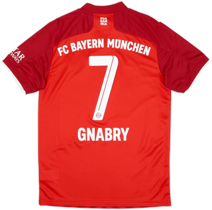2021-22 Bayern Munich Home Shirt Gnabry #7 (S)