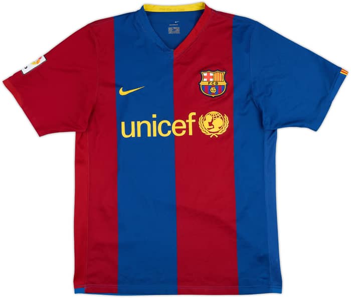 2006-07 Barcelona Local Camiseta Ronaldinho #10 - 9/10 - (M)
