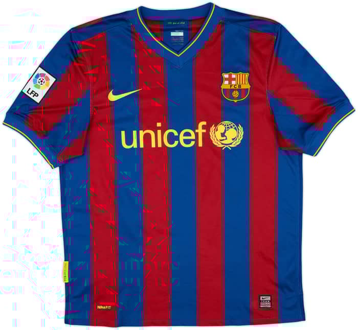 2009-10 Barcelona Home Shirt Ibrahimovic #9 - 8/10 - (M)