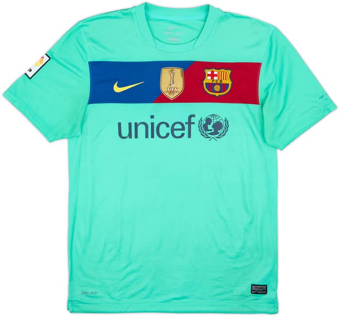 2010-11 Barcelona Away Shirt Messi #10 - 6/10 - (M)