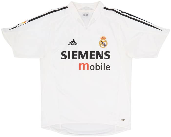 2004-05 Real Madrid Home Shirt Ronaldo #9 - 8/10 - (M)