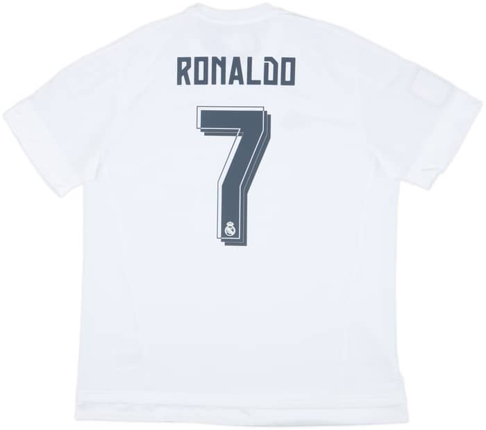 2015-16 Real Madrid Home Shirt Ronaldo #7 (XL)