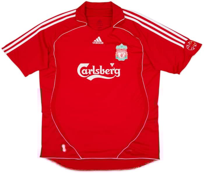 2006-08 Liverpool Camiseta de local Gerrard #8 - 6/10 - (XL)