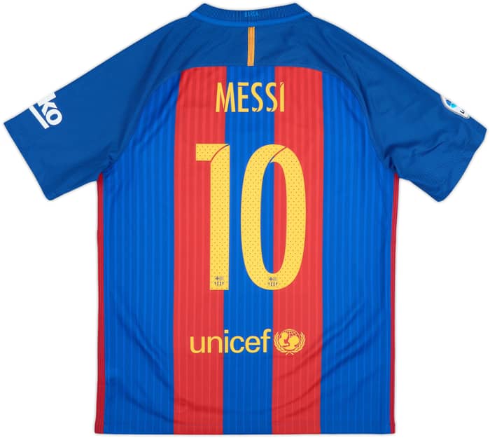 2016-17 Barcelona Home Shirt Messi #10 - 10/10 - (M)