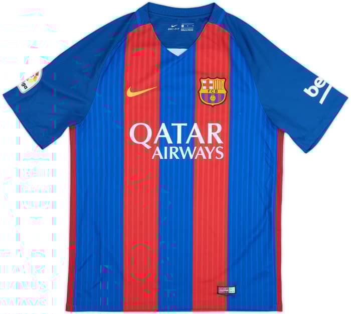 2016-17 Barcelona Home Shirt Messi #10 - 10/10 - (M)