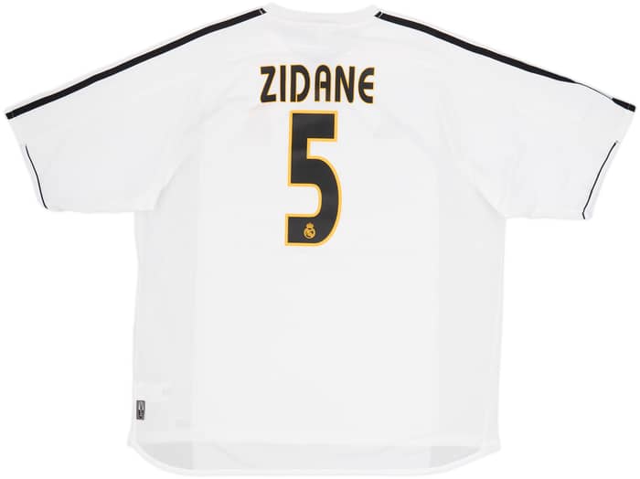 2003-04 Real Madrid Local Camiseta Zidane #5 - 8/10 - (XL)