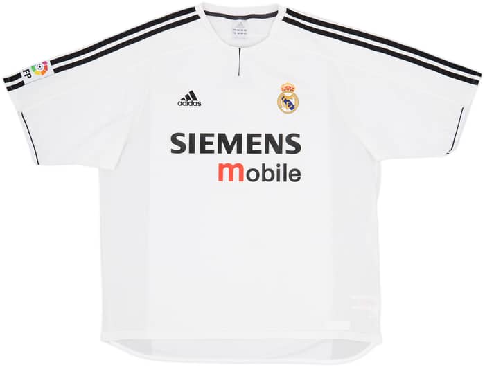 2003-04 Real Madrid Local Camiseta Zidane #5 - 8/10 - (XL)