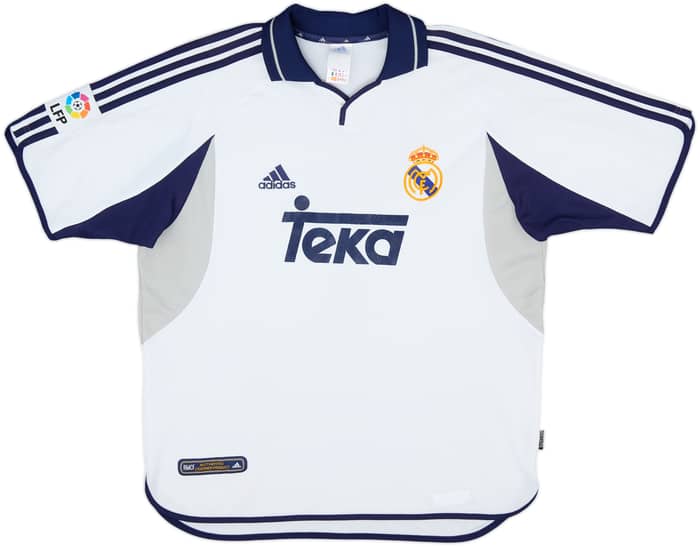 2000-01 Real Madrid Home Shirt Raul #7 - 6/10 - (L)