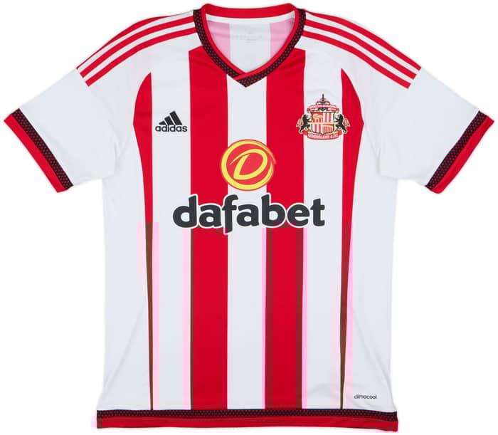 2015-16 Sunderland Home Shirt Defoe #18 - 6/10 - (M)