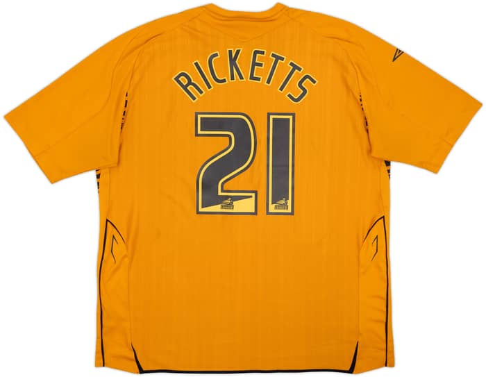 2007-08 Hull City Home Shirt Ricketts #21 - 6/10 - (3XL)