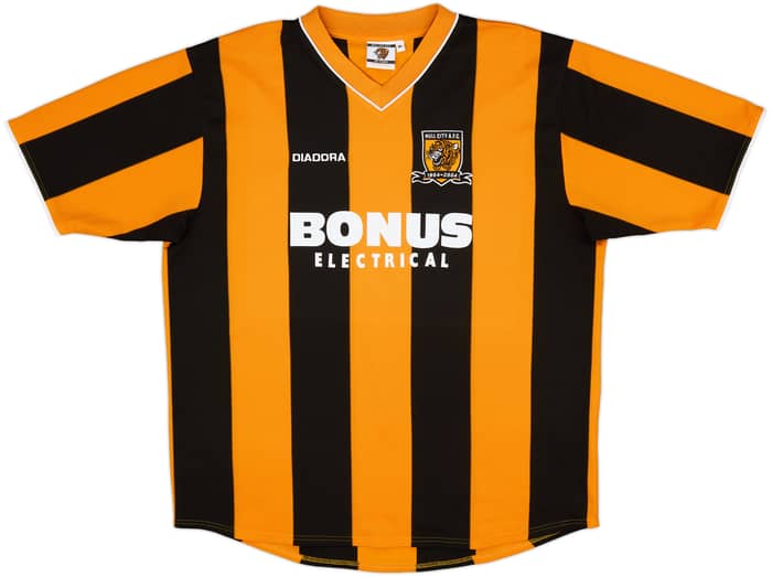 2004-05 Hull City Home Shirt Ashbee #4 - 9/10 - (XL)
