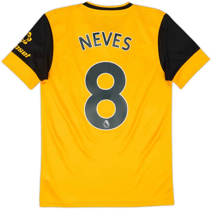 2020-21 Wolves Home Shirt Neves #8 - 8/10 - (XS)