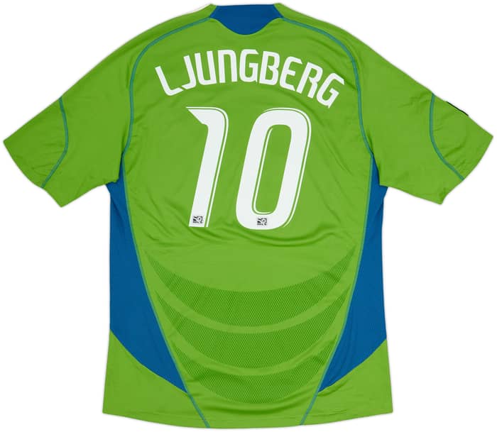 Camiseta de local del Seattle Sounders 2009-10 Ljungberg #10 - 8/10 - (XL)