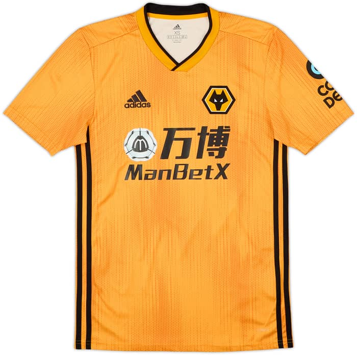 2018-19 Wolves Home Shirt Raul #9 - 9/10 - (XS)